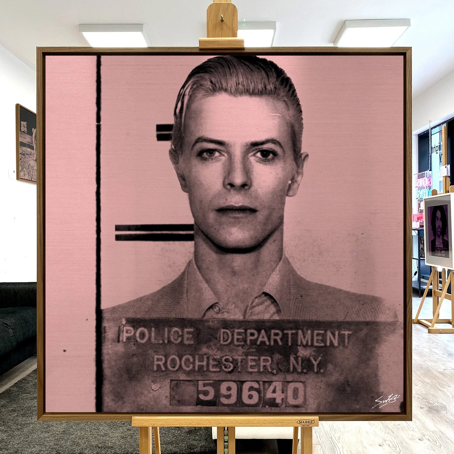 Louis Sidoli - David Bowie limited edition artworks for sale.